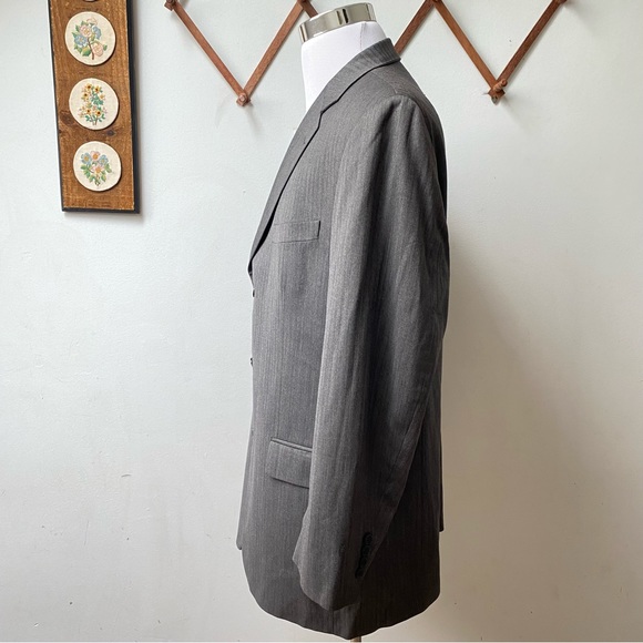 Brooks Brothers Loro Piana Wool Herringbone Blazer - Picture 12 of 16